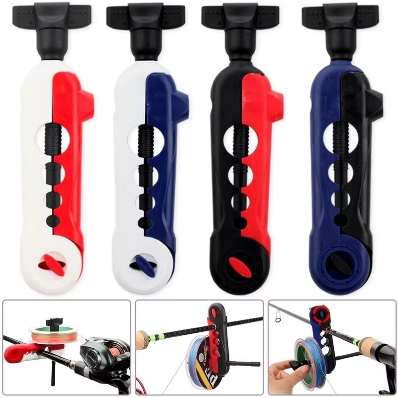 Fishing Line Spooler - 2/1 個釣り糸ワインダーポータブルリールラインスプーラーマシンスピニングリールベイトキャスティングリールスプーリング鯉釣り用品