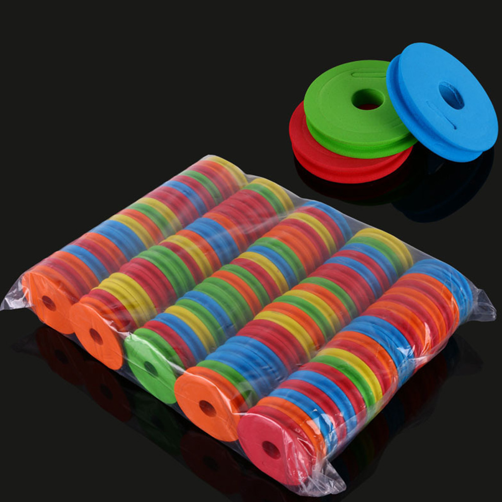 100 個釣りリグワインダープーリースレッドラインリーダー巻 - Fishing Line Spool のレビューと価格