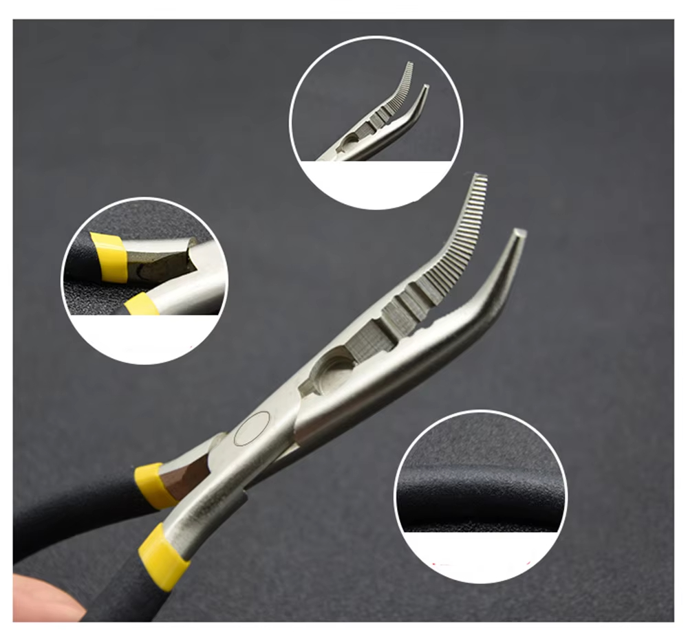 ステンレス鋼の釣りペンチ,フックの取り外し,多機能,ラインカ - Fishing Line Cutter のレビューと価格
