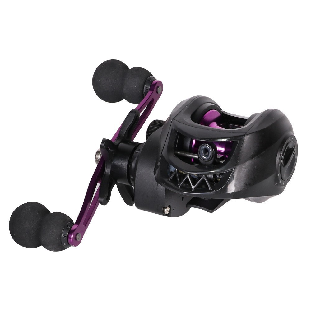 アンチバックラッシュベイトキャスティングリール ブラックレッ - Ice Fishing Line のレビューと価格